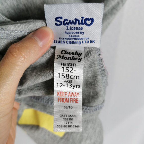 Sanrio Hello Kitty Embellished Sparkly T-Shirt - Picture 6 of 8